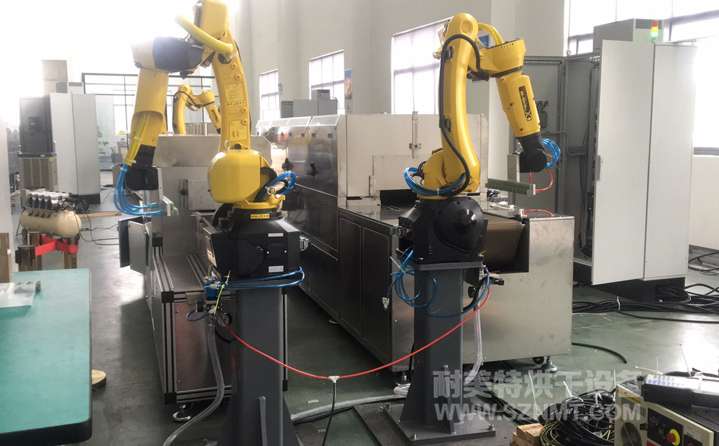 NMT-ZP-108 疫苗玻璃瓶小型預熱加固化自動裝配線(蘇州?？松?